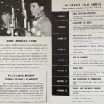 Surf Theatre: 1966 Sept-Oct Program: Filmmakers Benefit