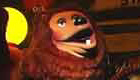 Animatronic bear singing