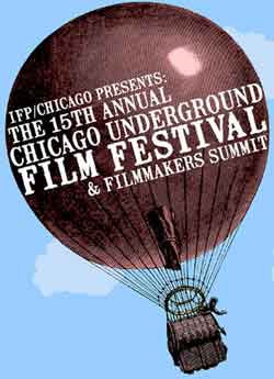 Chicago Underground Film Festival 2008 Drawing of a hot air balloon