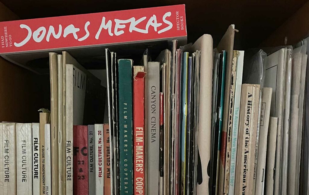 Magazines, catalogs, and other ephemera about underground film