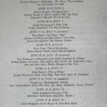 Spoleto Festival 1961: Full Lineup