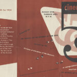 Program cover for Cinema Series 53 at Tufts University