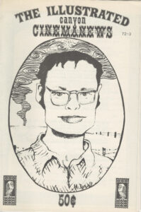 Cover to the Illustrated Canyon Cinemanews 72-3